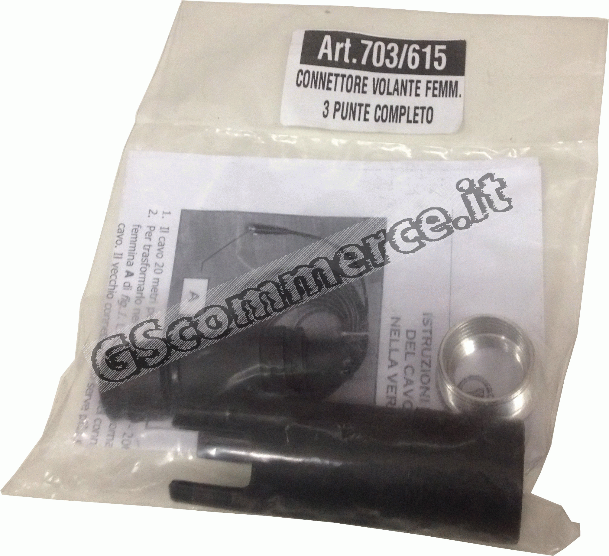 0001836 - CONNETTORE VOLANTE FEMMINA GIULIVO 703 