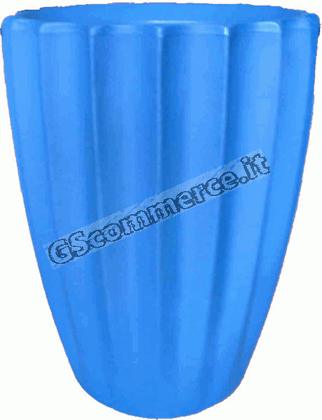 0000511 - VASO TONDO 45X59 BLU PZ.1 ** 
