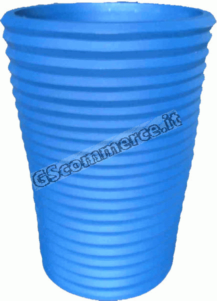 0000512 - VASO CILINDRICO 40X52 Blu PZ.1 ** 