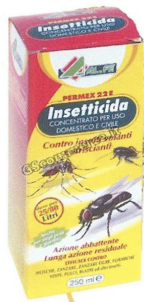 0001875 - INSETTICIDA PERMEX 22E ML.250 PZ.1x24 